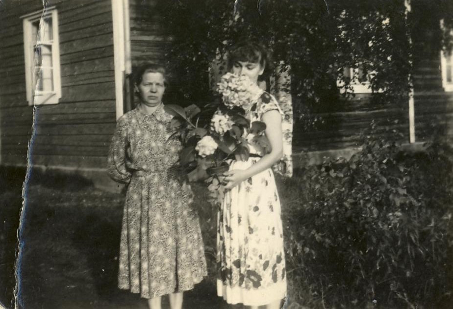 1950 Hilja ja opettaja Jokinen
