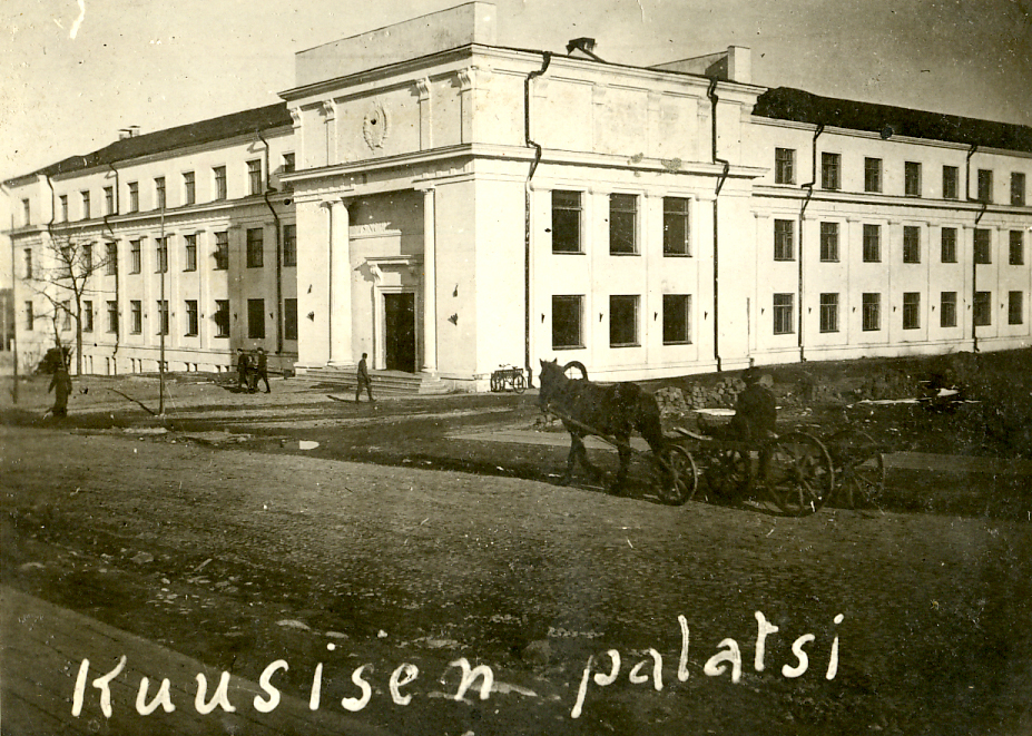 1940 Kortti Kuusisen palatsista