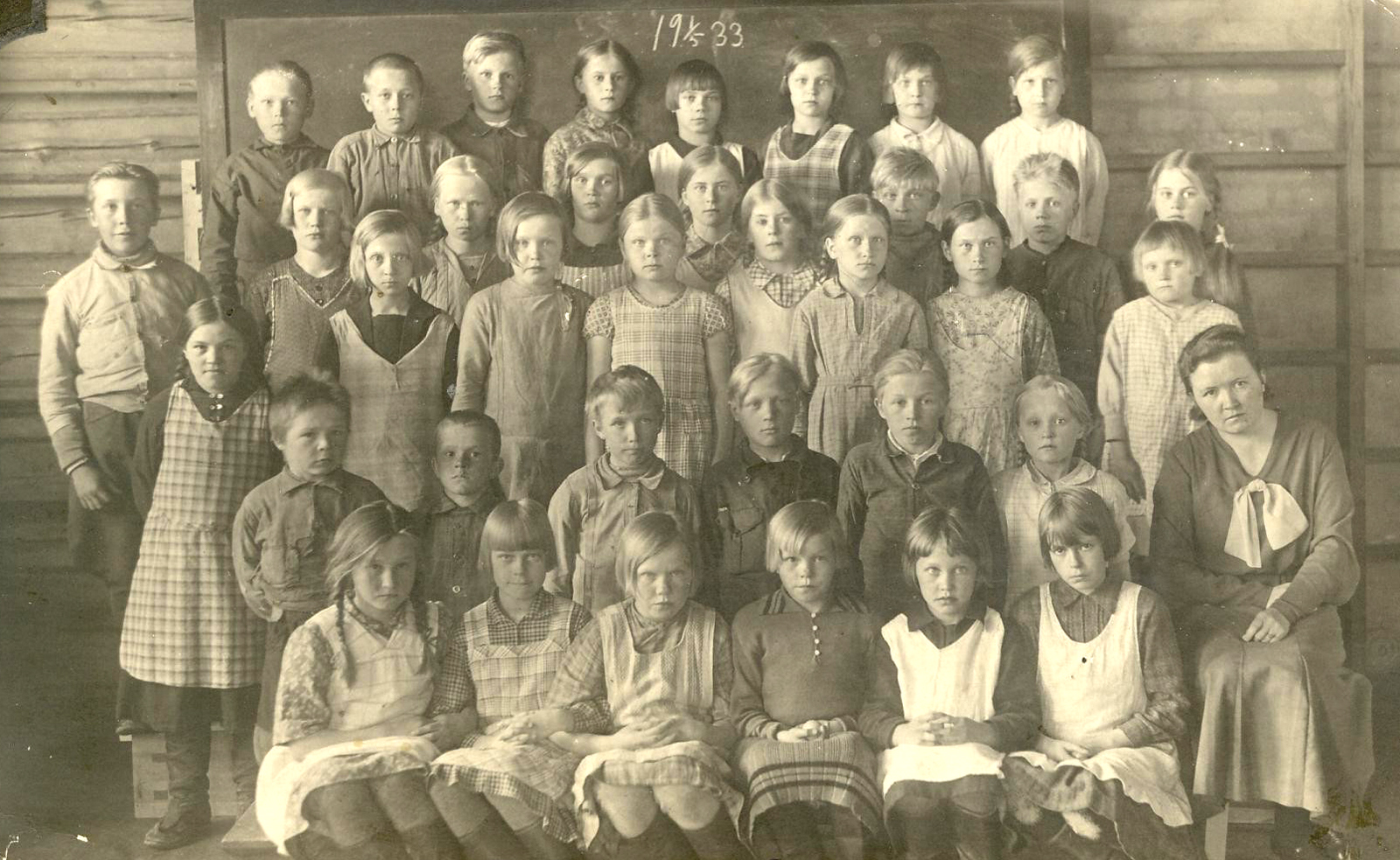 133 Niemisten luokkakuva