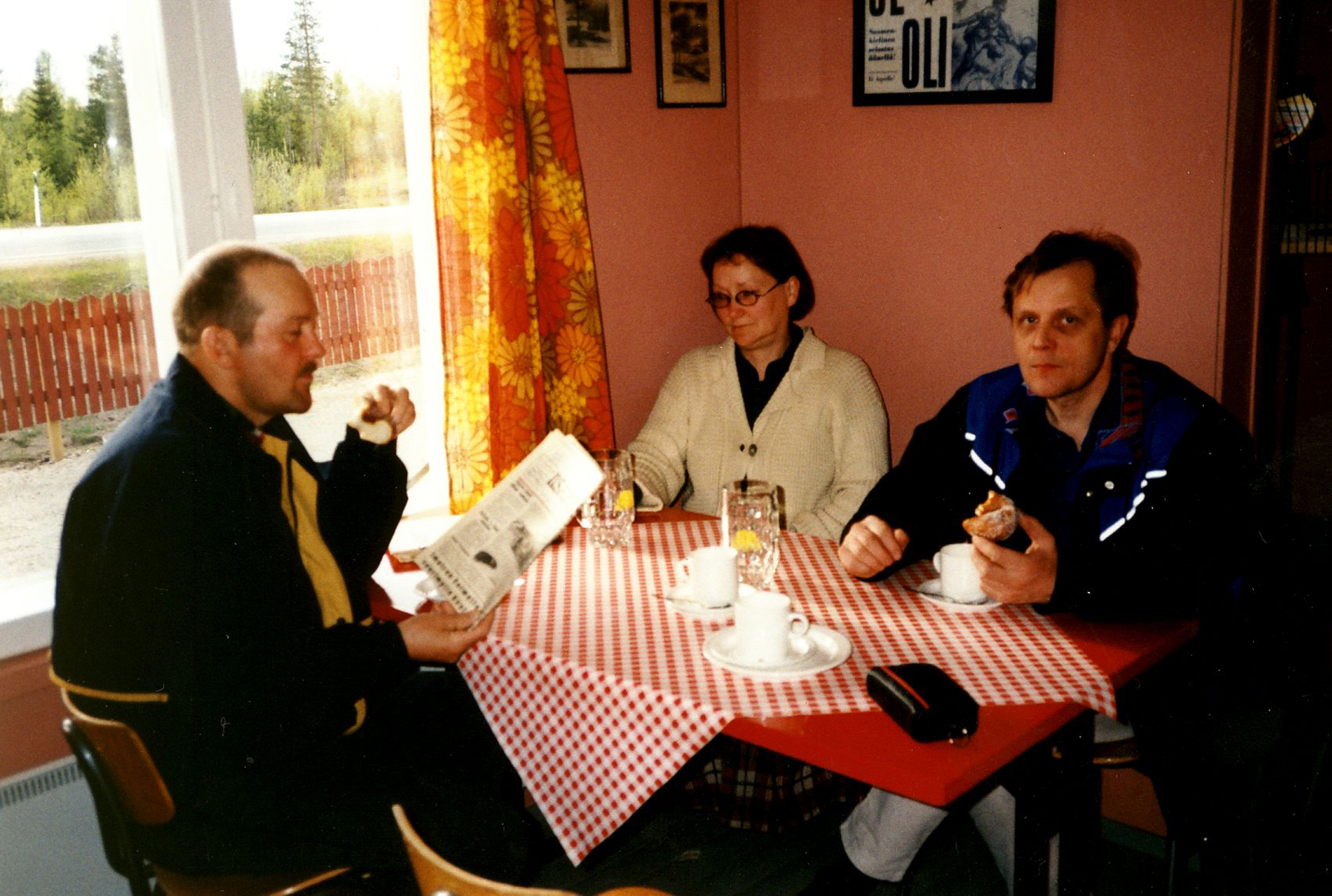 2003 Takkobaarissa - Tuija Sirviö-Lappalainen ja Kari Lappalainen seurana