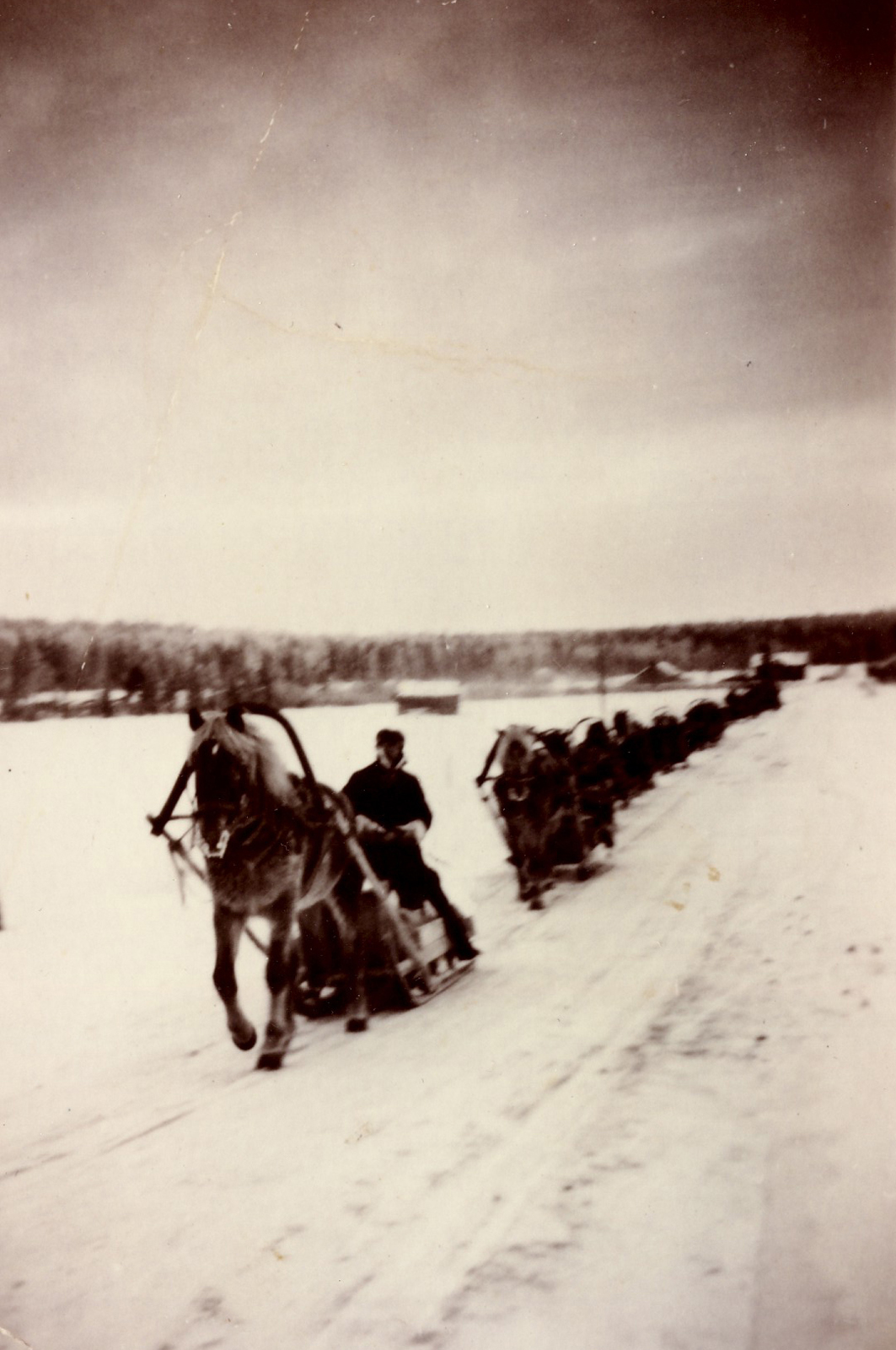 1950 Johanna Rönkön hautajaissaattue