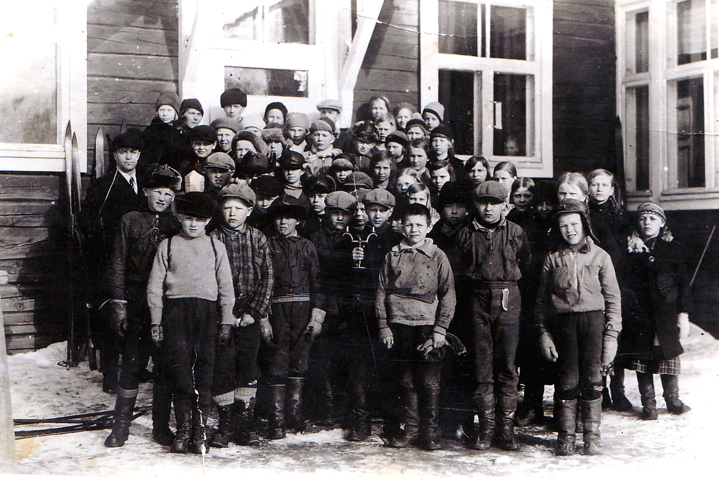 1930 Luokkakuva Pyöreeltä