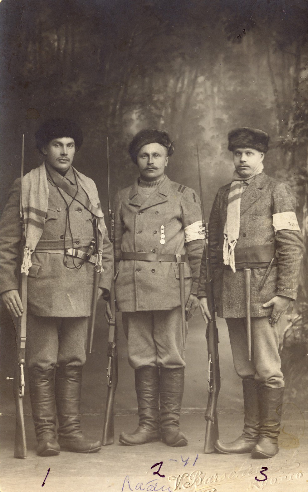 1917 Vapaustaistelijoita