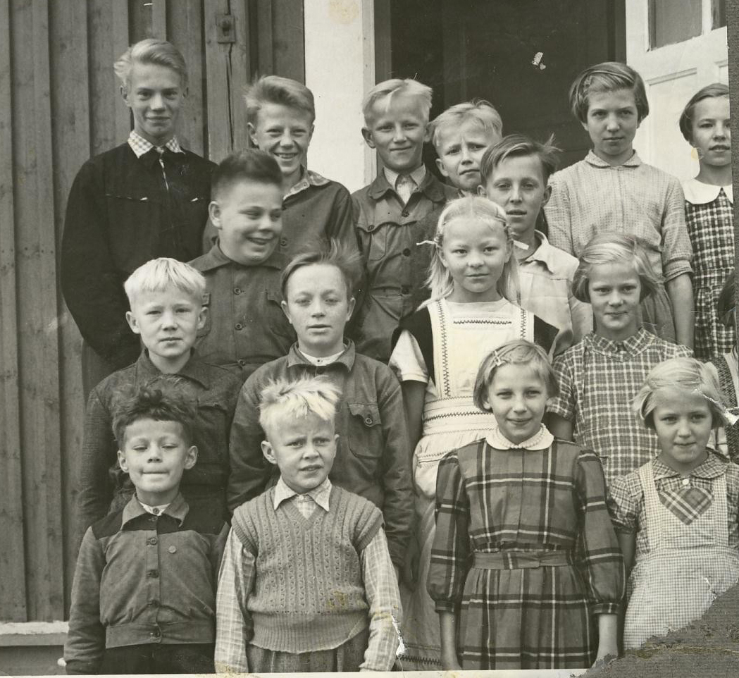1955 Luokkakuva Niemisiltä
