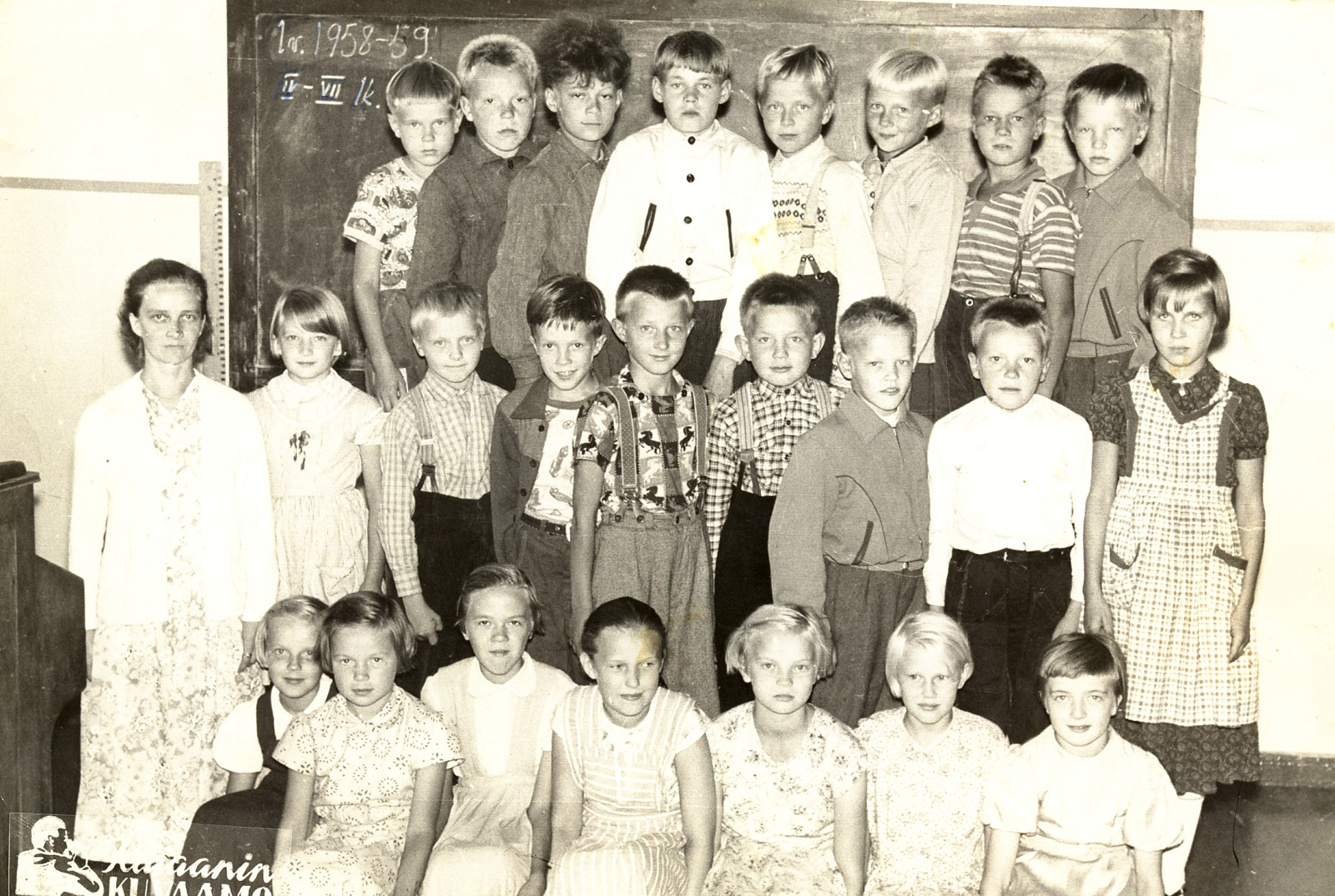 1958 Luokkakuva