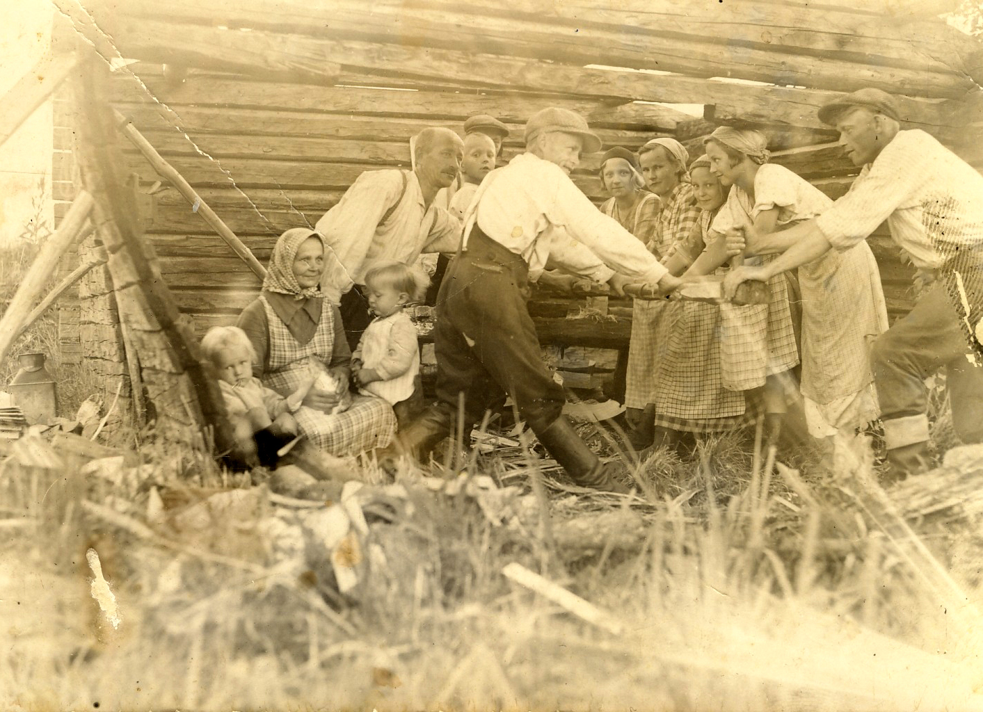 1937 Pärehöylä Saarisilla