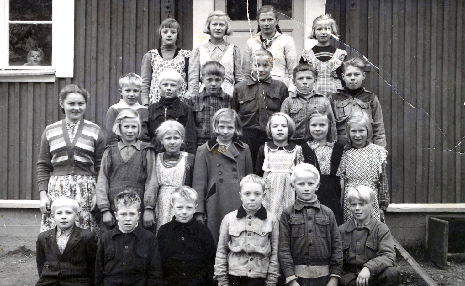 1952 luokkakuva Niemisiltä