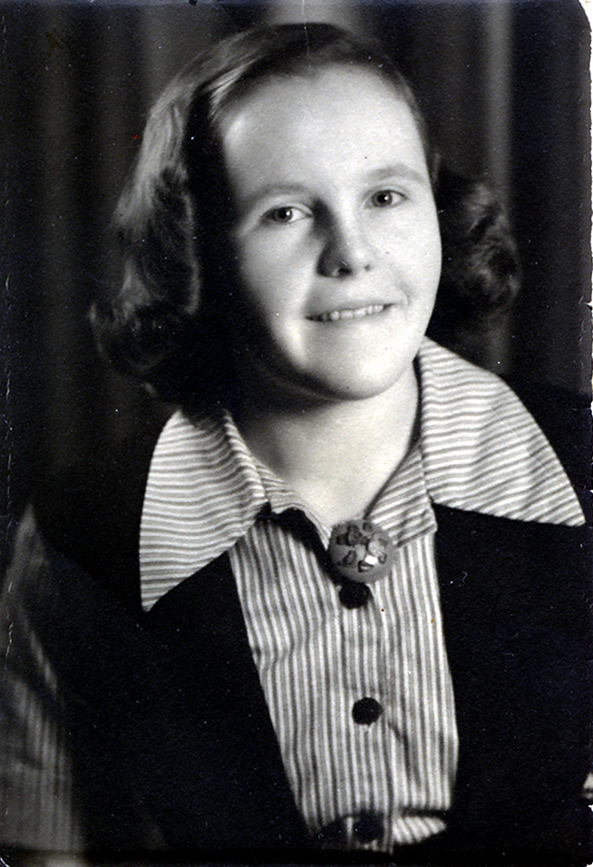 1950 Anja nuorena