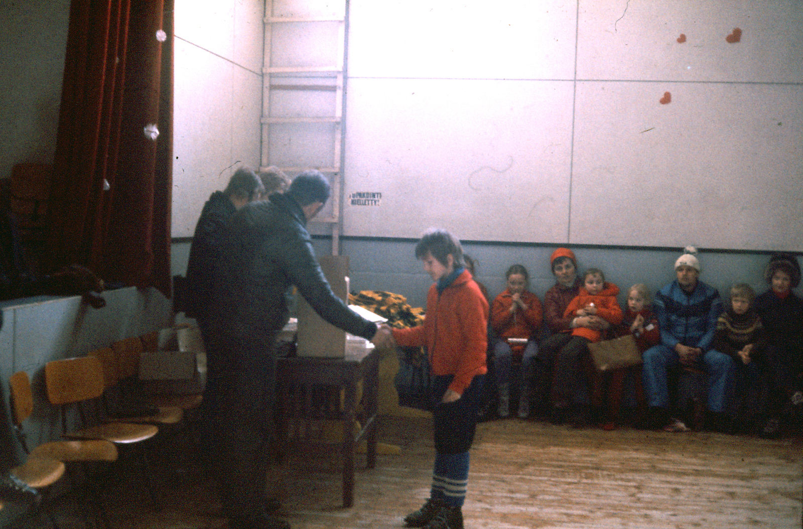 1974 Matti-Pekka hiihtokilpailussa Rientolassa