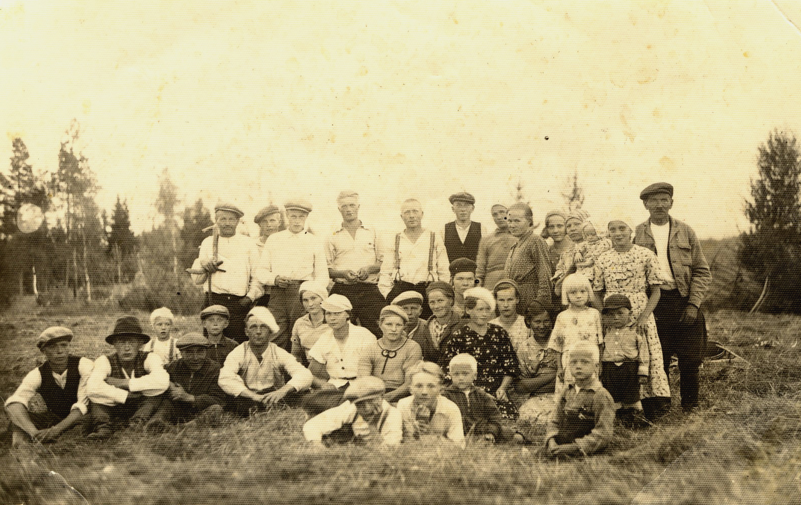 1937 Heinäntekotalkoissa Niitylässä