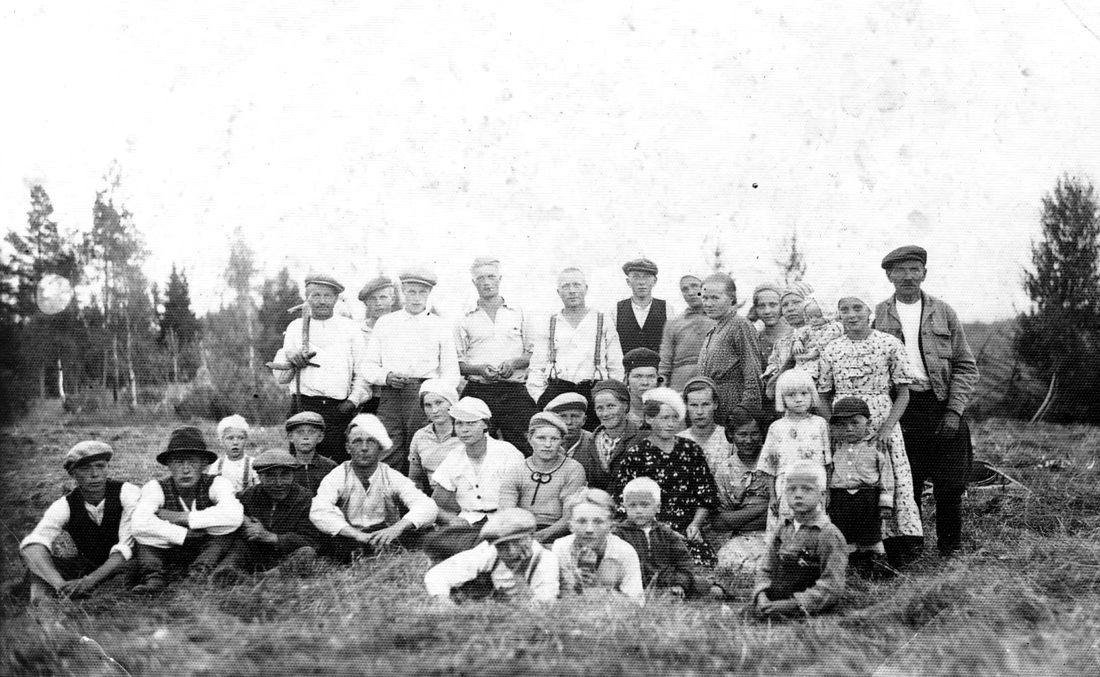 1937 Heinäntekotalkoot Niittylässä