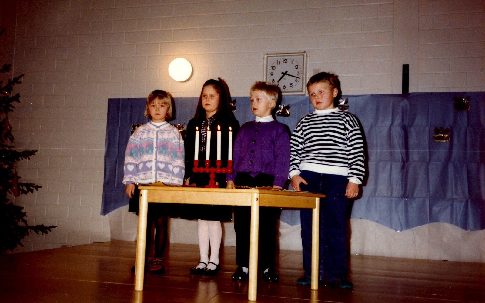 1991 Joulujuhla Niemisten koululla