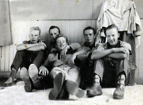 1959 Erkki nuorisoseuran reissulla Kuopiossa