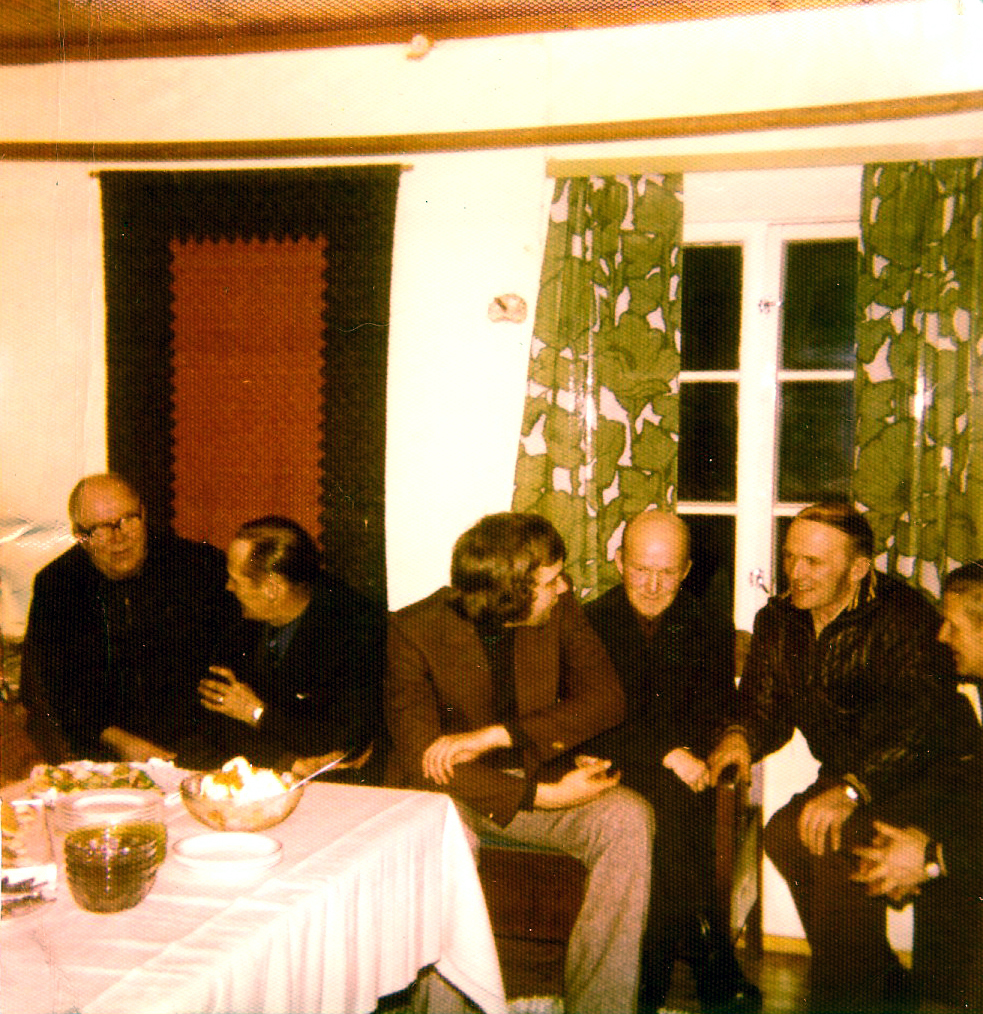 1974 Virnissä isännät juttusilla