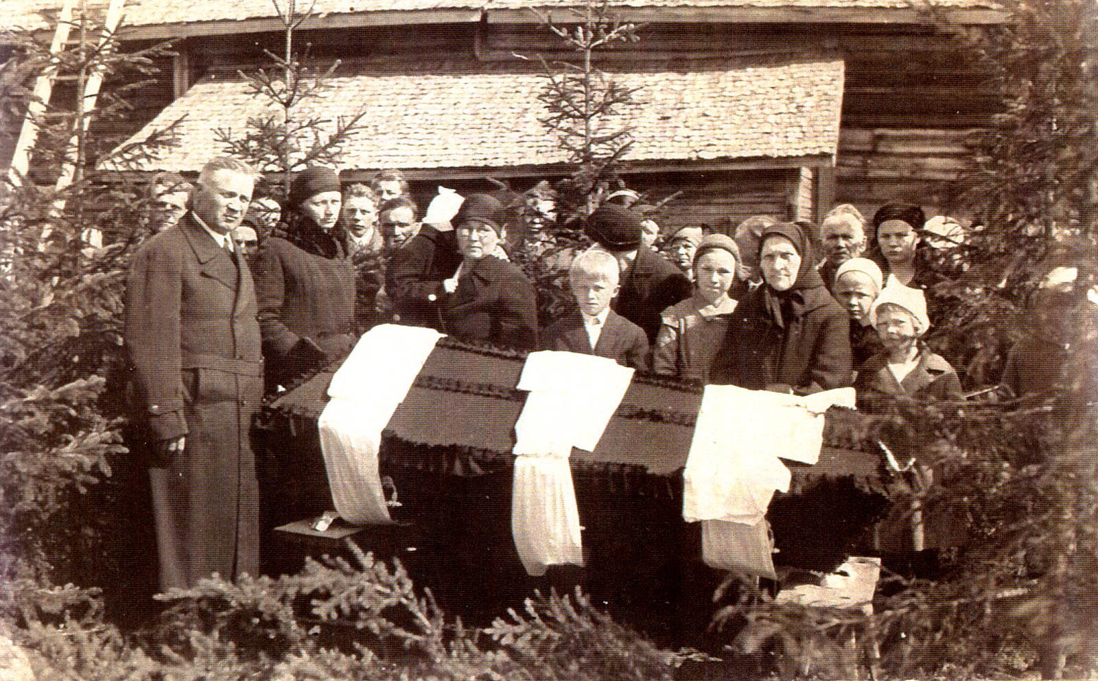 1934 Lauri Rönkön hautajaiset