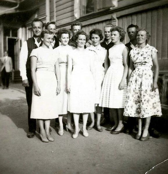 1959 Nuorisoseuralaiset esiintymässä Kuopiossa