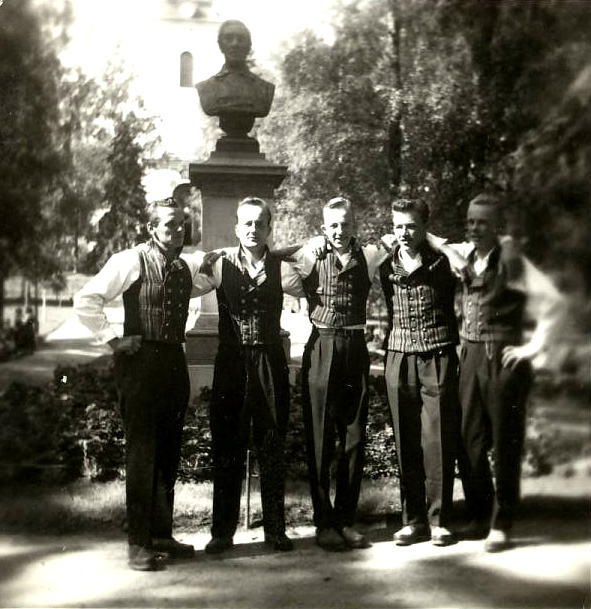 1959 Nuorisoseuran väkeä Kuopiossa