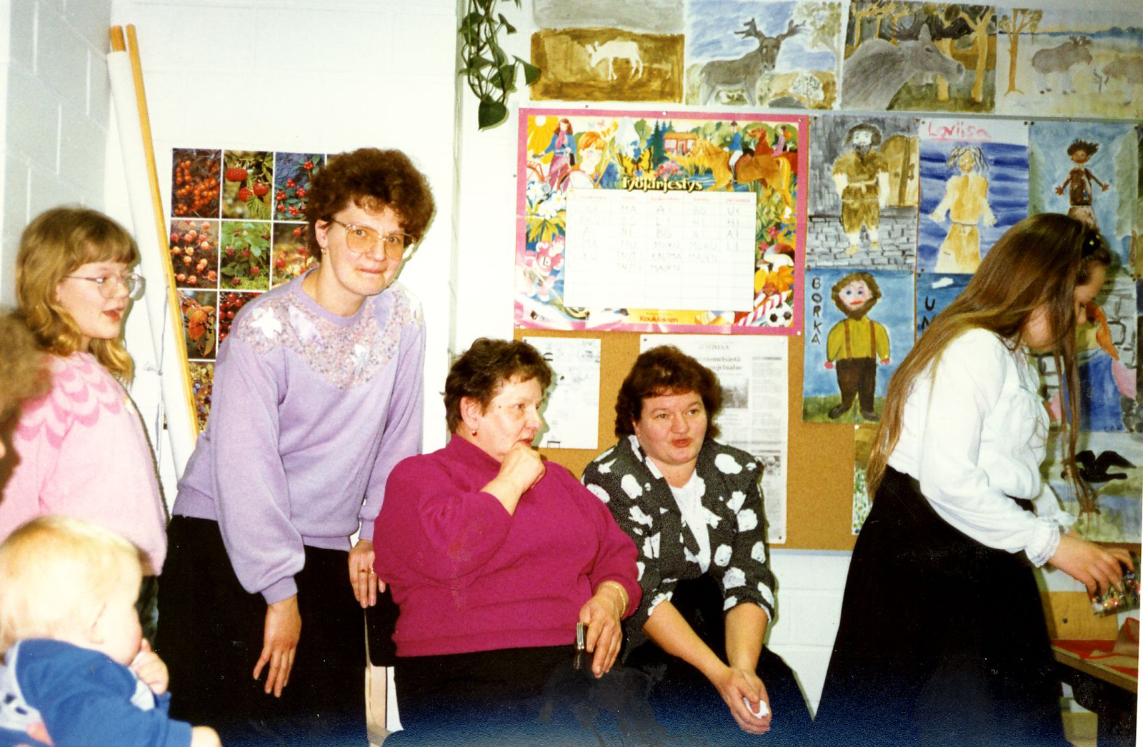 1994 Huutokauppa koululla