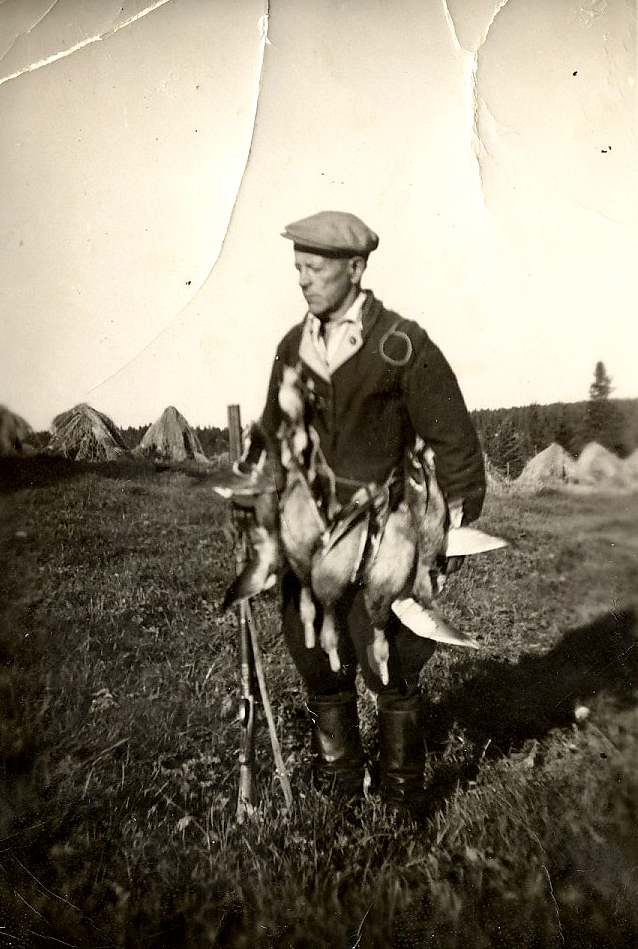 1955 Otto metsällä