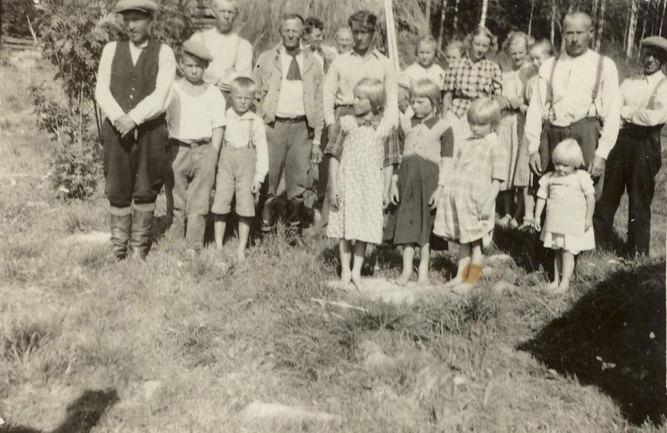 1930 Halosilla kummituksia katsomassa