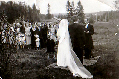 1950 Anjan ja Arvon häät