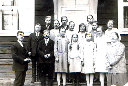 Koululaisten ryhmäkuva