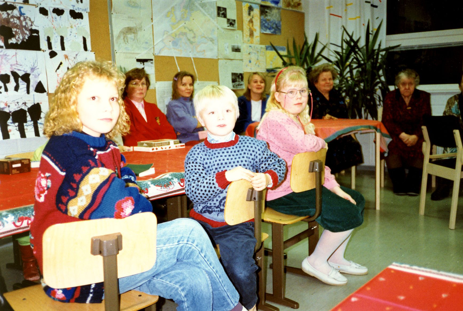 1993 Huutokauppa koululla