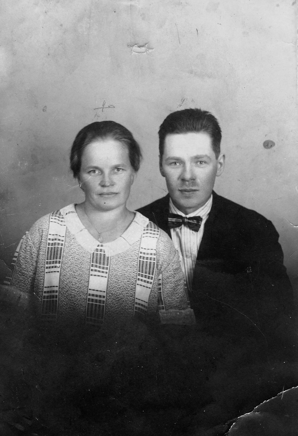 1926 Annin ja Taavetin kihlakuva