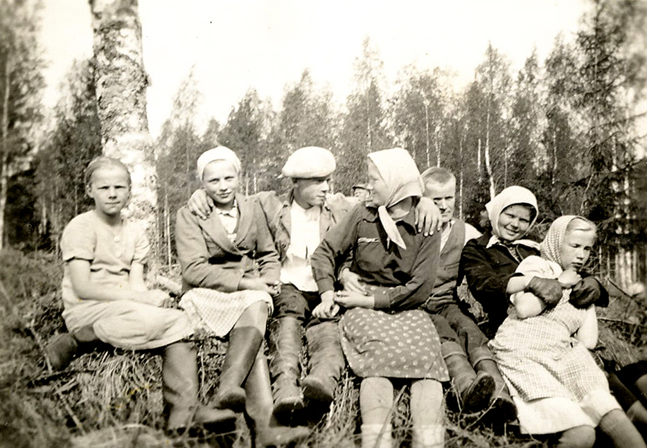 1937 Taimen istutus Kaarakkalassa