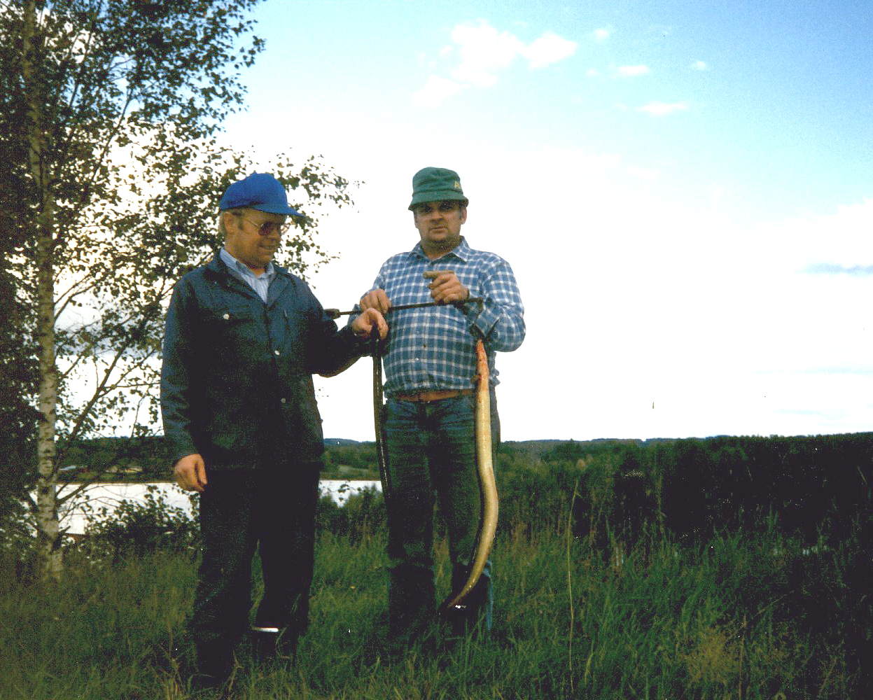 1982 Martti ja Pauli ankeriaitten kanssa