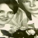 1967 Anna-Liisa os. Rönkkö ja Erkki Tarvaisen hääkuva border=