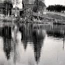 1947 Jokiniemi kuvattuna järveltä päin
