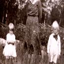 1931 saara, Liisa- sisko ja  veljenpoika Kyösti