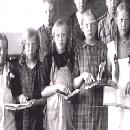 1920 Pyöreen koulun luokkakuva