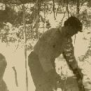 1960 Miehet metsätöissä