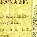 1924 Frans Kantosen- mummon siskon miehen- junalippu border=