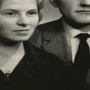 1961 Kaisan ja Yrjön kihlakuva border=